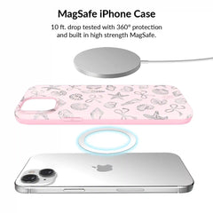 Pink Coastal Seashells iPhone Bundle Set