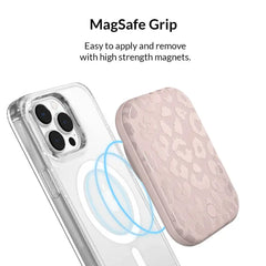 Nude Leopard Portable MagSafe Charger Power Pack