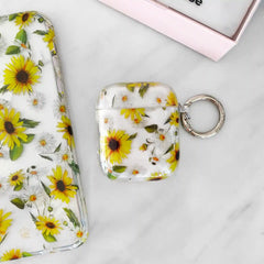 Sunflower Daisy Airpods Case