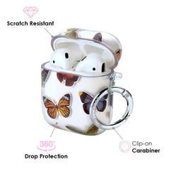 Vintage Butterfly Airpods Case
