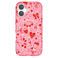 Be Mine Glitter iPhone Case