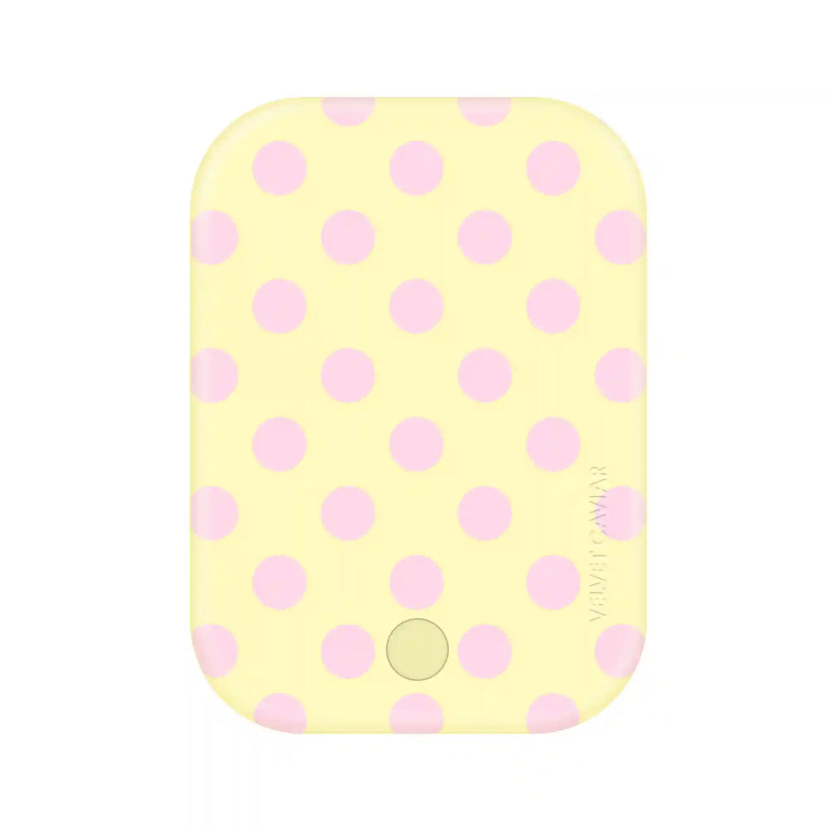Buttercream Polka Dot Portable MagSafe Charger Power Pack