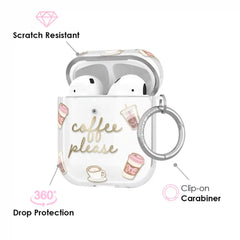 Coffee Please AirPod Case