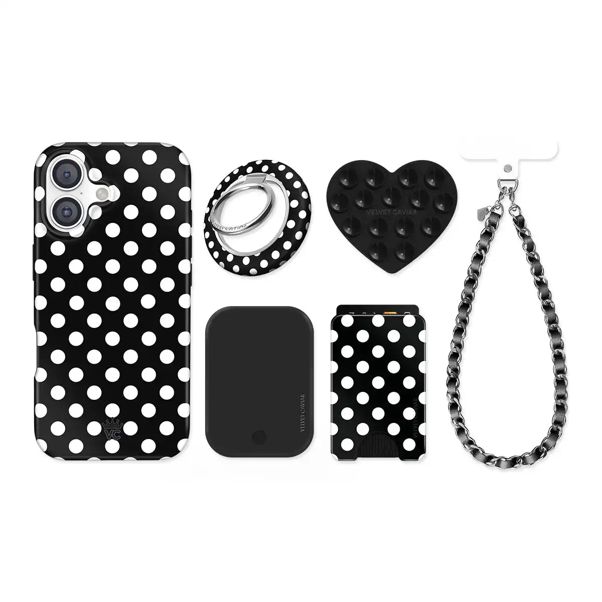 Princess Polka Dot iPhone Bundle Set