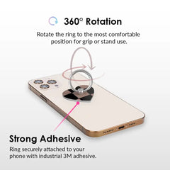 Mocha Vibe Checkered Phone Ring