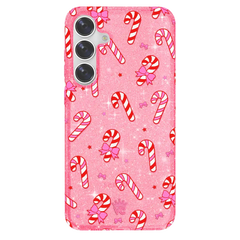 Pink Peppermint Princess Samsung Case